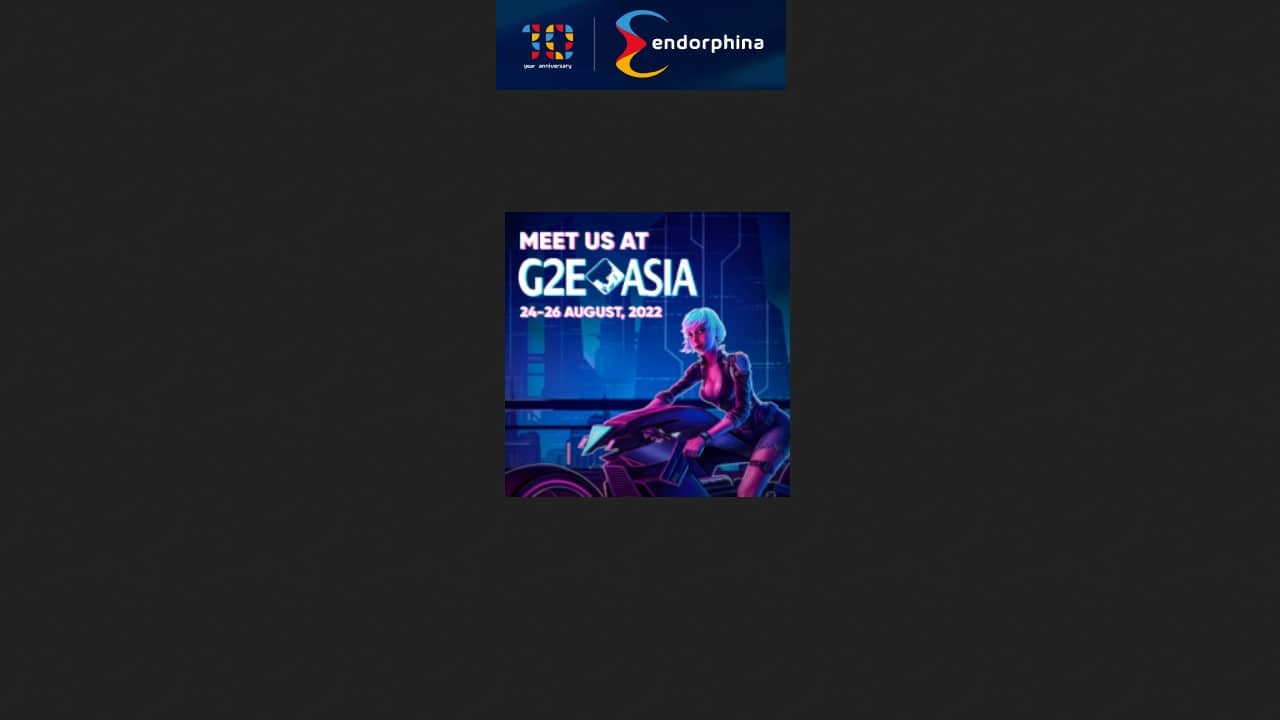 Endorphina G2E Asia Expo Stand