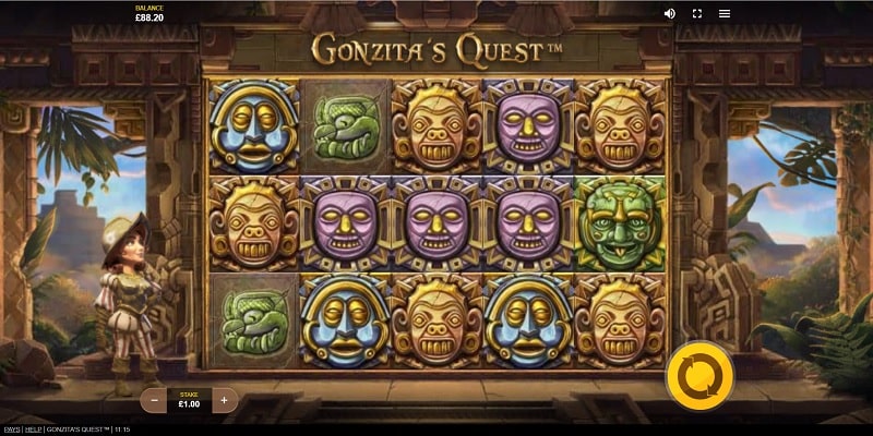 Gonzita’s Quest™ (5×3 Reels) Gonzita’s Quest™ (5x3 Reels)
