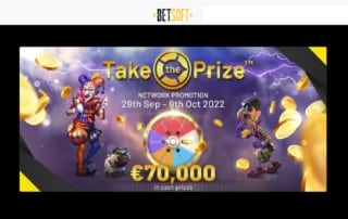 BetSoft Take the Prize Promotion