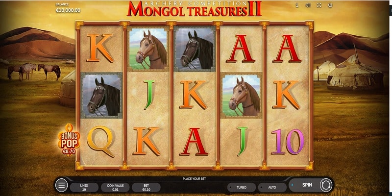Mongol Treasure II (5×3 Reels) Mongol Treasure II (5x3 Reels)