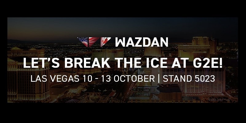 Wazdan G2E Las Vegas Stand Wazdan G2E Las Vegas Stand