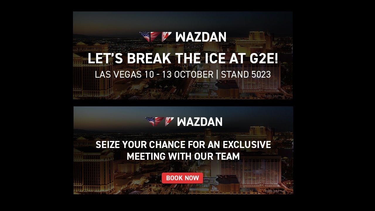 Wazdan G2E Las Vegas Stand