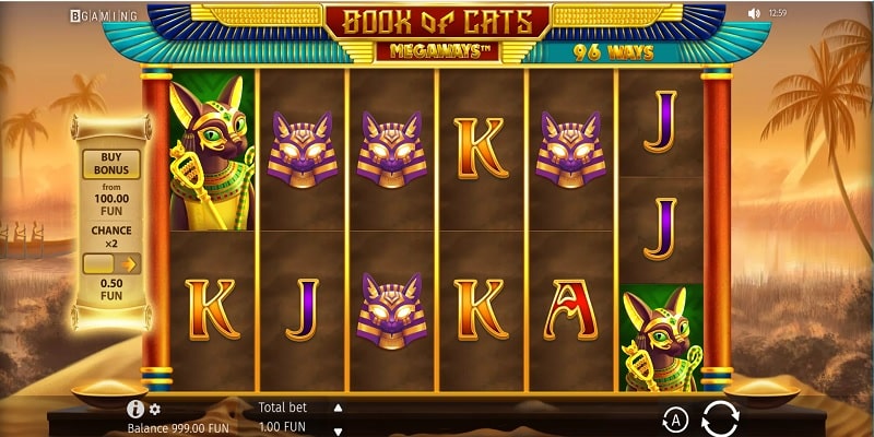Book of Cats Megaways (BGaming) Book of Cats MegawaysTM (BGaming)