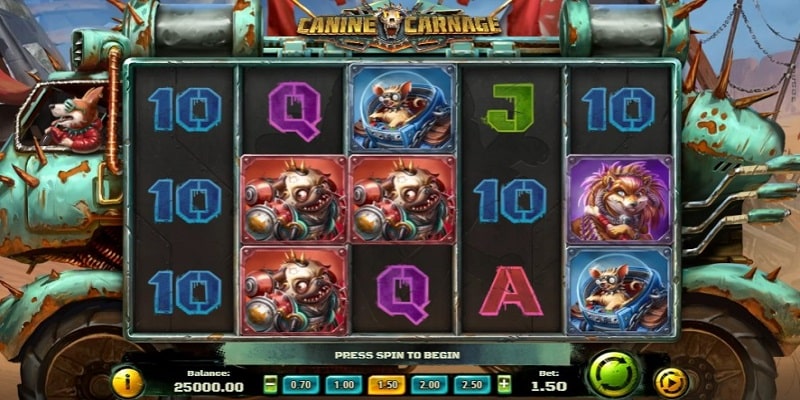 Canine Carnage (Play'n Go) Canine Carnage (Play’n Go)