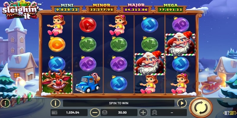 Sleighin' it (Betsoft)