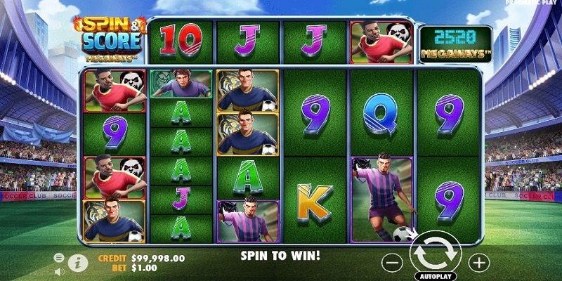 Spin & Score Megaways&trade; (Pragmatic Play)