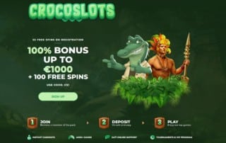25 Free Spins Crocoslots No Deposit Bonus