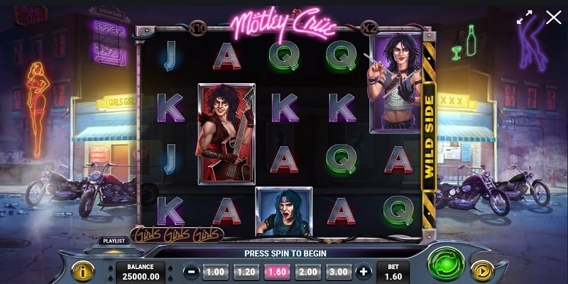M&ouml;tley Cr&uuml;e (Play&rsquo;n GO)