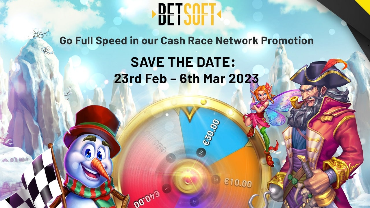 BetSoft Cash Race Promotion