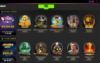 Best Slots on 888 Casino
