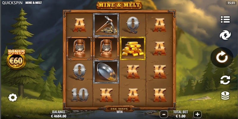 Mine & Melt (Quickspin) Mine & Melt (Quickspin)