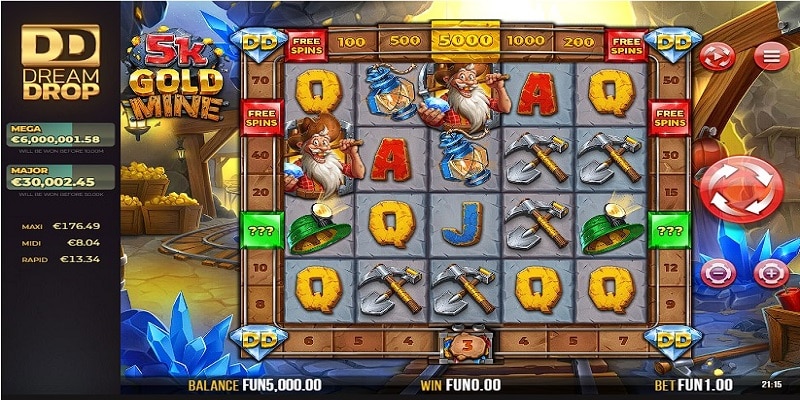 5k Gold Mine Dream Drop (4ThePlayer)