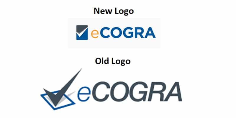 New Vs Old eCOGRA Logo