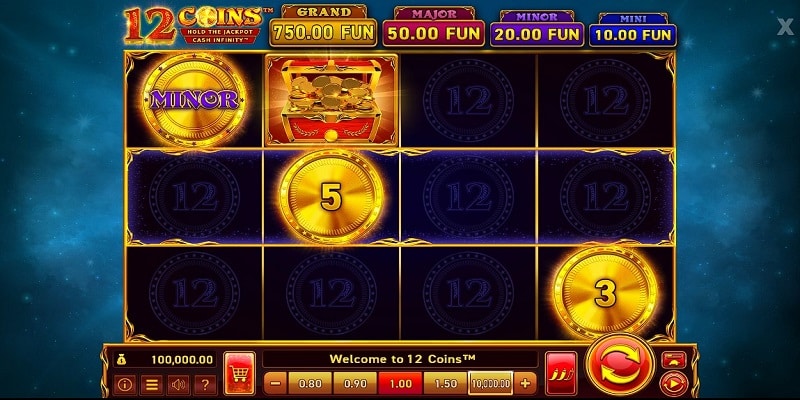 12 Coins™ (Wazdan) 12 Coins™ (Wazdan)
