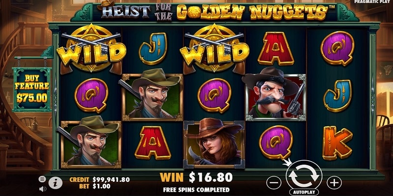 Heist for the Golden Nuggets™ (Pragmatic Play) Heist for the Golden Nuggets™ (Pragmatic Play)