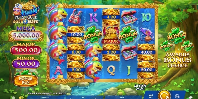 Fishin' Pots of Gold – Gold Blitz (Gameburger) Fishin' Pots of Gold - Gold Blitz (Gameburger)