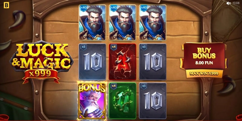 Luck & Magic x999 (BGaming) Luck & Magic x999 (BGaming)
