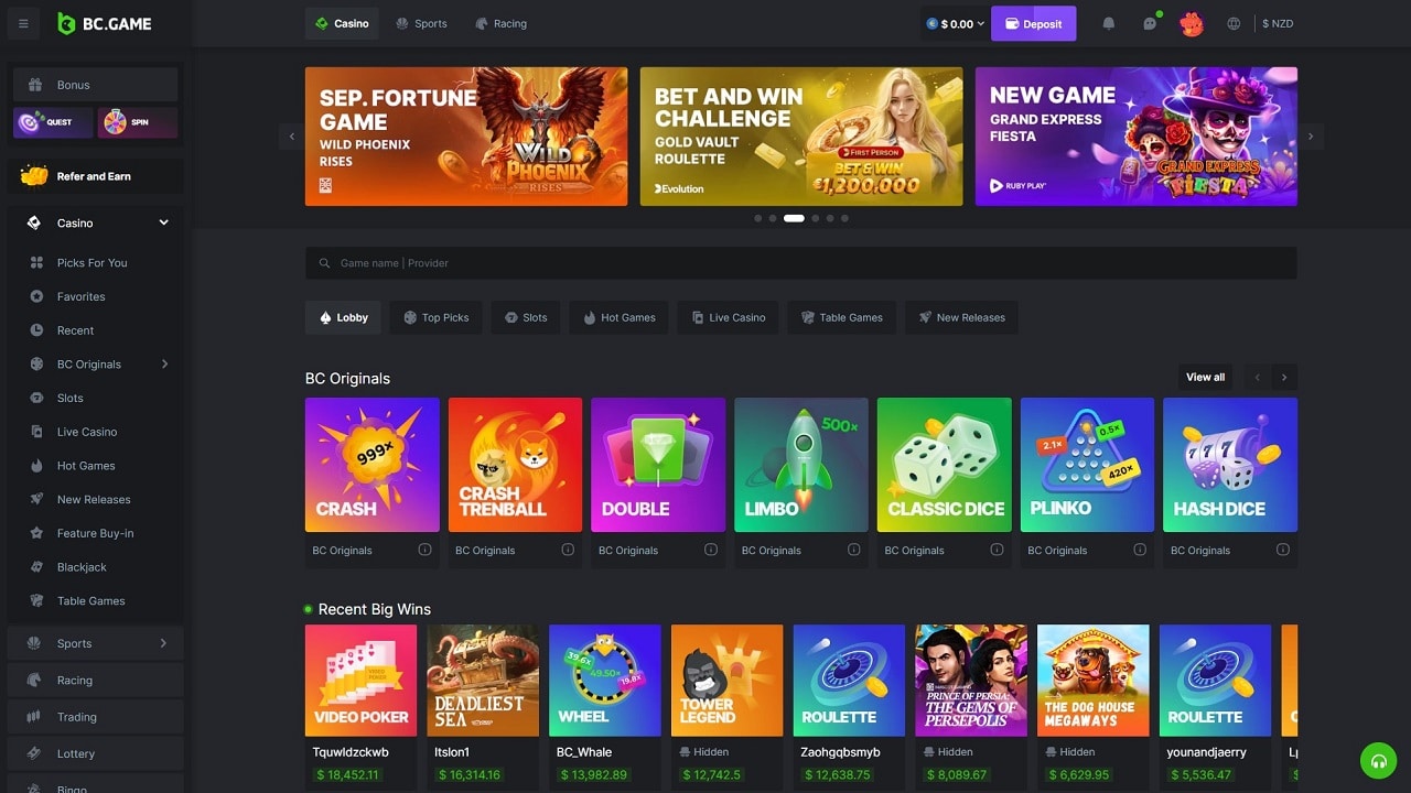 BC.Game Casino Review