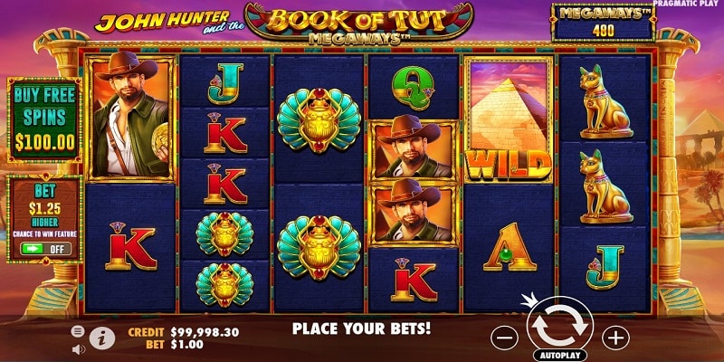 John Hunter and the Book of Tut Megaways™ (Pragmatic Play) John Hunter and the Book of Tut Megaways™ (Pragmatic Play)