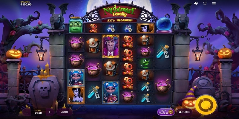 Nightmare Family Megaways (Red Tiger Gaming) Nightmare Family Megaways (Red Tiger Gaming)