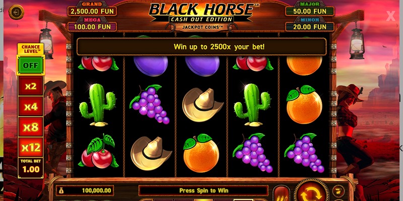 Black Horse™ Cash Out Edition (Wazdan) Black Horse™ Cash Out Edition (Wazdan)