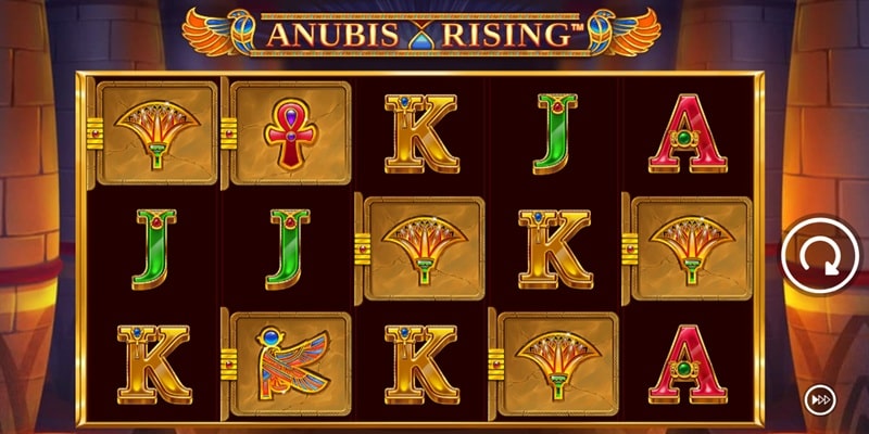 Anubis Rising Jackpot King Graphics