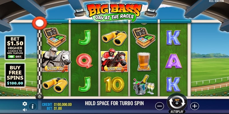 Big Bass Day at the Races (Reel Kingdom - Pragmatic Play)