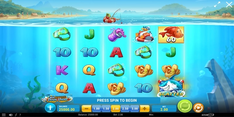 BOAT BONANZA DOWN UNDER Slot Review