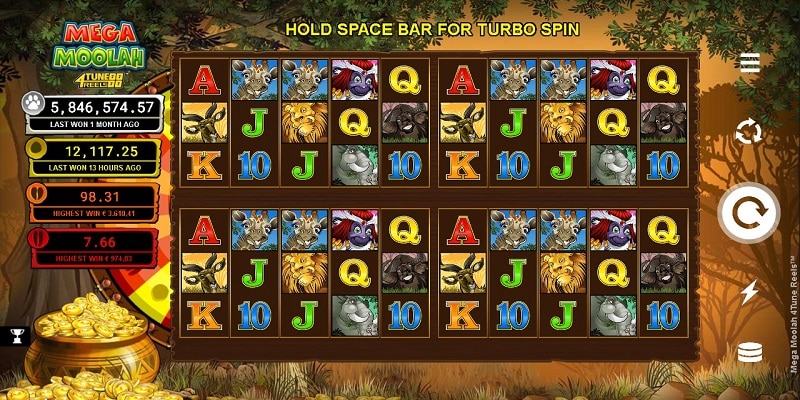 Mega Moolah 4Tune Reels™ (Games Global) Mega Moolah 4Tune Reels™ (Games Global)