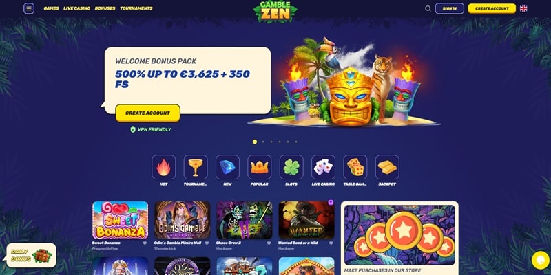 Gamblezen Casino Login Page Gamblezen Casino Login Page