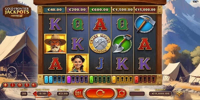 Gold Frontier Jackpots™ (Yggdrasil) Gold Frontier Jackpots™ (Yggdrasil)