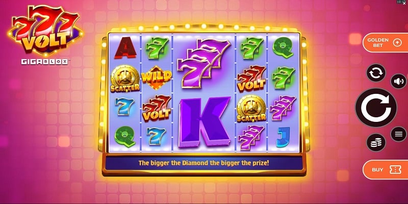 777 Volt GigaBlox™ (Yggdrasil) 777 Volt GigaBlox™ (Yggdrasil)