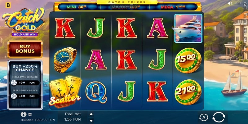 Catch the Gold Hold & Win (BGaming) Catch the Gold Hold & Win (BGaming)
