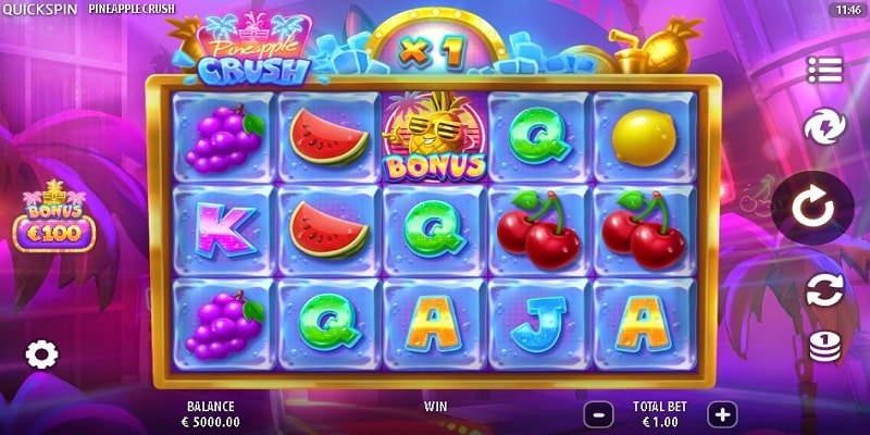 Pineapple Crush (Quickspin) Pineapple Crush (Quickspin)