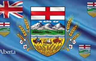 Alberta Canada Provincial Flag
