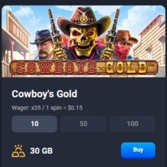 Lucky Hunter Bonus Shop