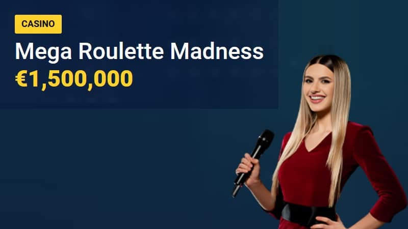 1.5m EUR Mega Roulette Madness 1.5m EUR Mega Roulette Madness