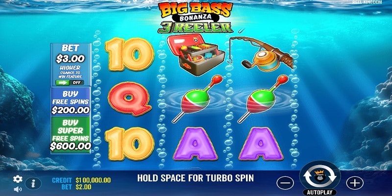 Big Bass Bonanza 3 Reeler (Pragmatic Play)