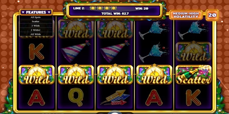 New Year&rsquo;s Celebration (Spinomenal)