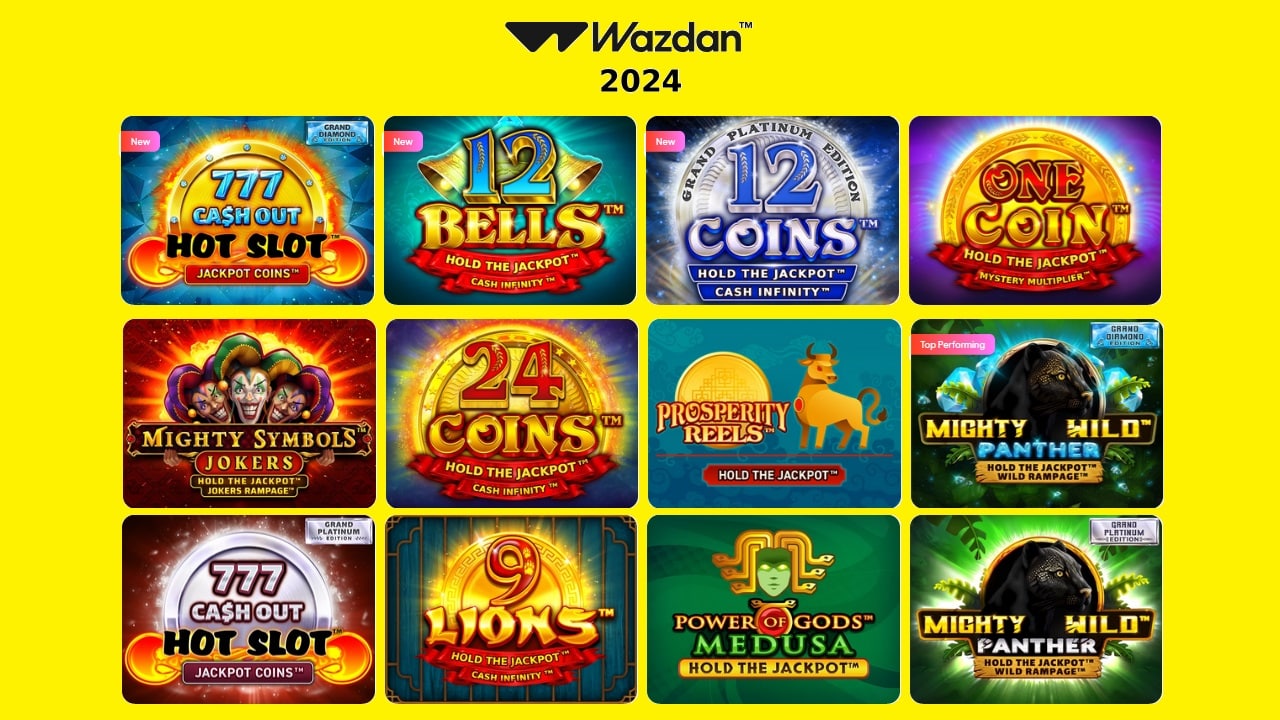 Wazdan 2024 Online Slot Releases