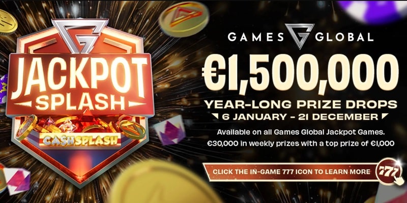 Games Global 1.5m Jackpot Splash