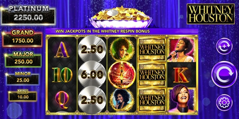 Whitney Houston IGT Slot