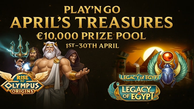 Aprils Treasures 10k Promo (Play n GO)