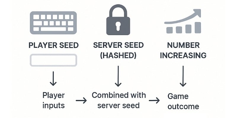 Provably Fair Algorithm Infographic