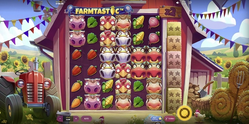 Farmtastic Online Slot (RTG)