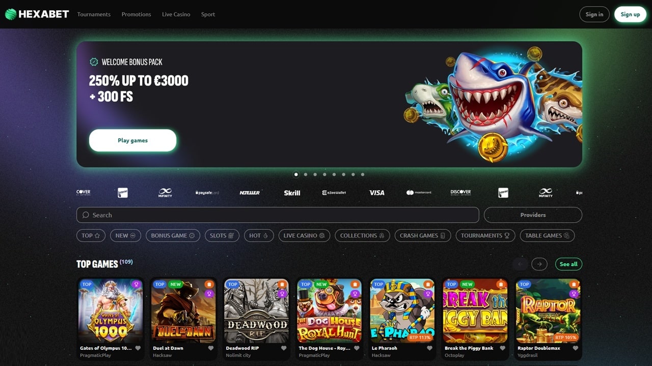 Hexabet Casino