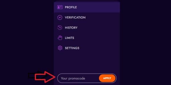 Irwin Account Profile Bonus Code