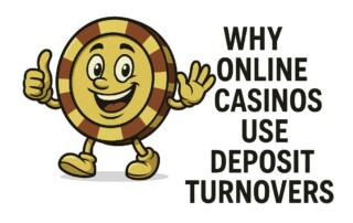 Why do online casinos use deposit turnover