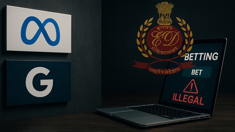 Google and Meta Embroiled in India Betting Case