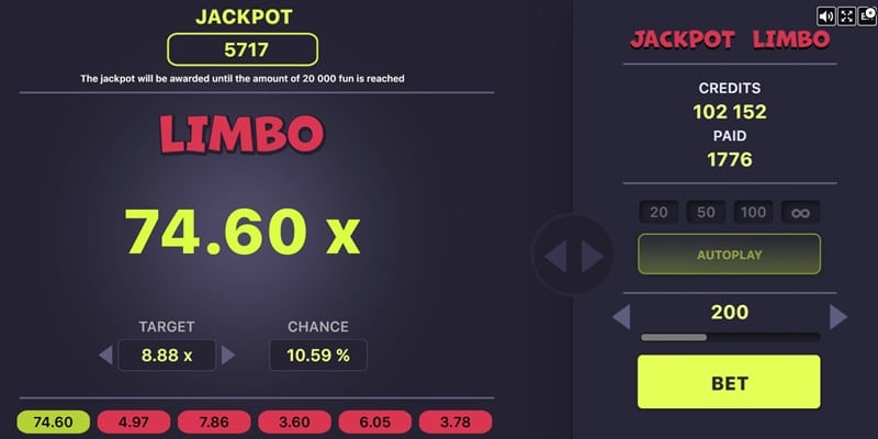 Jackpot Limbo by Belatra